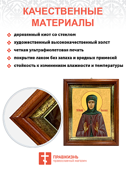 Образ святой Мелании Римляныни, Вифлеемской и Палестинской преподобной, 10М1 Образ святой Мелании Римляныни, Вифлеемской и Палестинской преподобной, 10М1