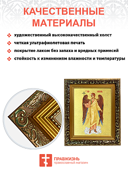 Икона Святого Ангела Хранителя с золочением поталью, 04021-УЛ
