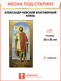 Икона Александра Невского