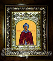 Икона Анна Кашинская, в деревяном киоте Икона Анна Кашинская, в деревяном киоте