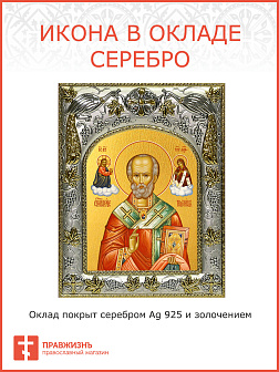 Икона НИКОЛАЙ Чудотворец, Архиепископ Мирликийский, Святитель
