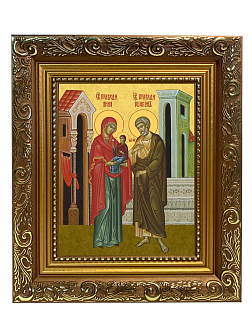 Образ святых Иоакима и Анны, праведных богоотцов (родителей Пресвятой Богородицы), 09ИА1