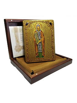 Икона КИРИЛЛ (Константин) Философ, Моравский, Равноапостольный (ПОДАРОЧНАЯ)