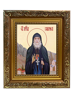 Образ святого Гавриила Самтаврийского (Ургебадзе), преподобного архимандрита, 09Г8