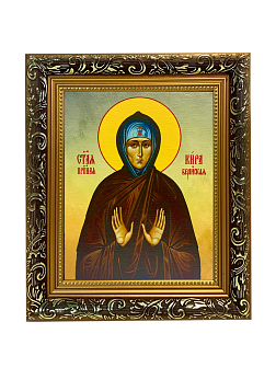 Икона Кира Берийская Преподобная на холсте 156 Икона Кира Берийская Преподобная на холсте 156