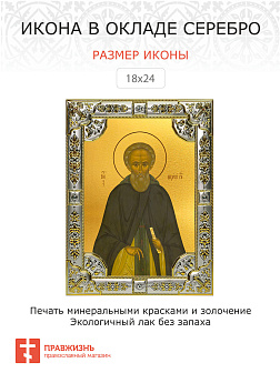 Икона Михей Радонежский Икона Михей Радонежский