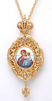 Панагия №34 / золочение / серебро (УИН)