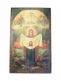 Икона под старину Порт-Артурская Божией Матери