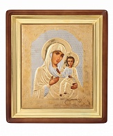 Икона Казанской Божьей матери писаная