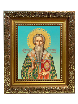 Икона святого Харлампия Магнезийского священномученика и епископа, 09Х1