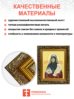 Икона святой Арсении Усть-Медведицкой игумении, 10А8, иконы на холсте - новый каталог