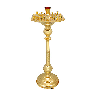 Подсвечник №6 на 36 свечей золочение