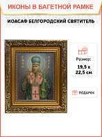 Образ святого Иоасафа (Горленко), Епископа Белгородского и Обоянского, 09И16