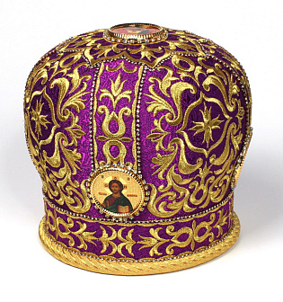 Митра №013 глазет а/м фоторамки стр.дор. в футляре