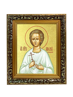 Икона "Артемий Веркольский", св. прав., с золочением поталью, 09А9-УЛ Икона "Артемий Веркольский", св. прав., с золочением поталью, 09А9-УЛ