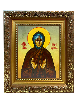 Икона Кира Берийская Преподобная на холсте 156 Икона Кира Берийская Преподобная на холсте 156