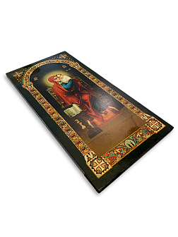 Царская икона 056 Божия Матерь на троне большая