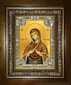 Икона Семистрельная Божией Матери