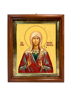 Образ святой Виктории Кордувийской (Кордубской), мученицы, 10В4