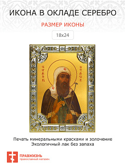 Икона Ермоген, Патриарх Московский и всея Руси, святитель Икона Ермоген, Патриарх Московский и всея Руси, святитель