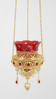 Лампада филигранная №31 / золочение