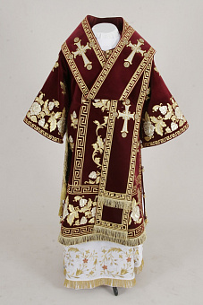 Облачение архиерейское №60 бархат вышивка а/м Облачение архиерейское №60 бархат вышивка а/м