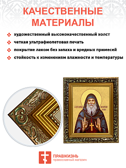 Образ святого Гавриила Самтаврийского (Ургебадзе), преподобного архимандрита, 09Г5