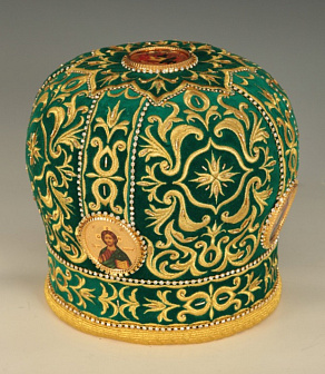 Митра №013 бархат а/м канитель фоторамки стр.дор. в футляре