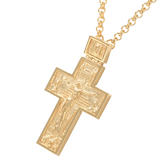 Крест наперсный №46 / золочение
