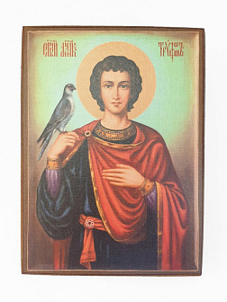 Икона под старину Святого Трифона