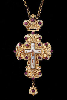 Крест наперсный № 72 /золочение/