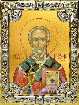 Икона НИКОЛАЙ Чудотворец, Архиепископ Мирликийский, Святитель Икона НИКОЛАЙ Чудотворец, Архиепископ Мирликийский, Святитель