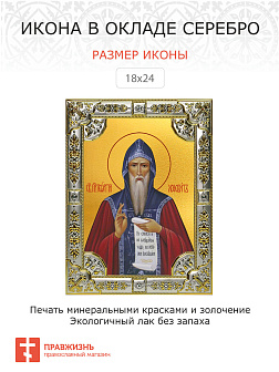 Икона ГЕОРГИЙ Хозевит, Преподобный