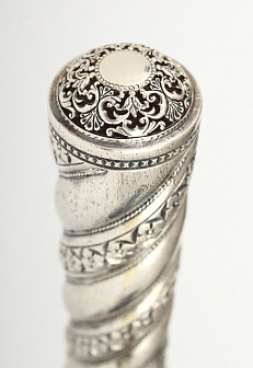 Посох гальванопластический разборный с литьевым окончанием / серебрение