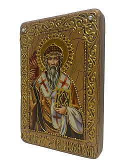 Икона СПИРИДОН Тримифунтский, Святитель (ПОДАРОЧНАЯ)