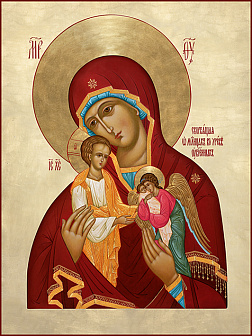 Богородица "Скорбящая о младенцах во чреве убиенных"