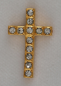 Крест на скуфью / золочение