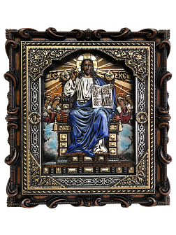 Икона Господь Вседержитель на престоле