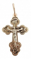 Крест православный из коллекции "Москва златоглавая" 1,61 грамм