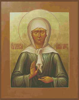 Икона Матрона Московская