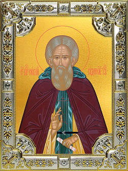Икона Сергий Радонежский