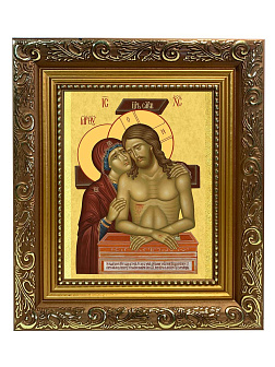 Образ Спасителя и Божией Матери "Не рыдай Мене Мати", 03Н2