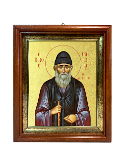 Икона "Паисий Святогорец", св. прп., с золочением поталью, 09081-УЛ Икона "Паисий Святогорец", св. прп., с золочением поталью, 09081-УЛ