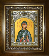 Икона АНТОНИНА Никейская, Мученица (СЕРЕБРЯНАЯ РИЗА, КИОТ)