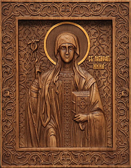 Икона резная Нина