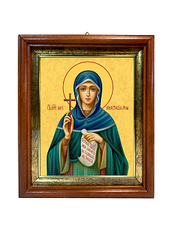 Образ святой Анастасии Римляныни, Солунской (Фессалоникийской), преподобномученицы, 10А12