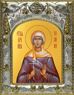 Икона ГАЛИНА Коринфская святая мученица