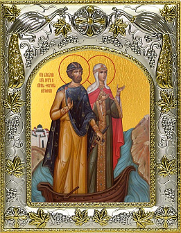 Икона Петр и Феврония благоверные кнн.