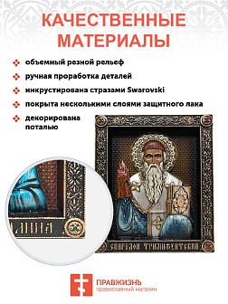 Икона Спиридон Тримифунтский святитель