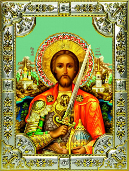 Икона Александр Невский